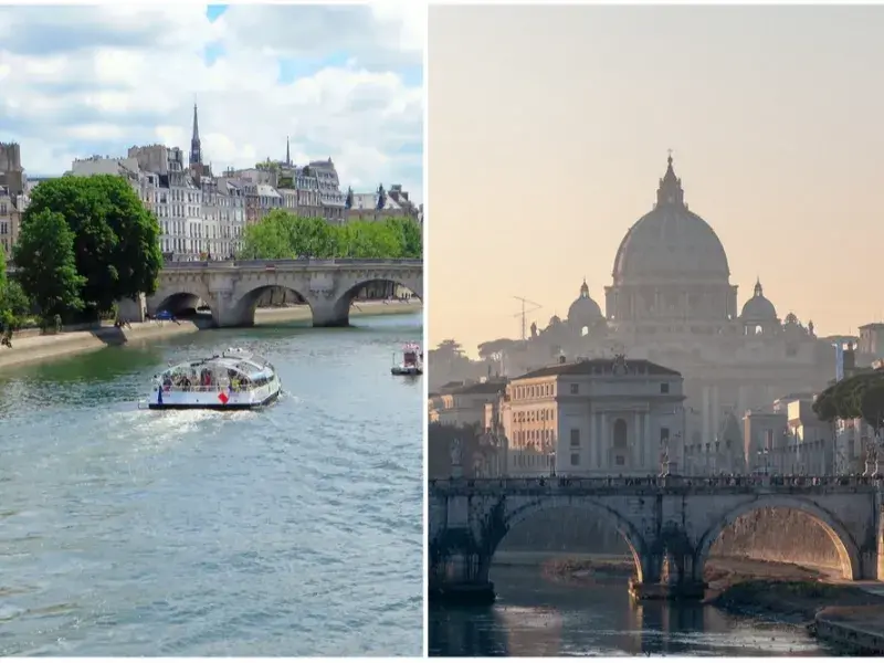 Solo Travel From Paris and Rome